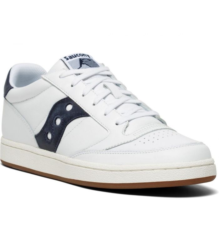 Compra online Zapatillas Saucony Jazz Court Hombre White Navy en oferta al mejor precio