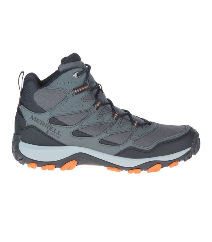 Compra online Botas Merrell West Rim Sport Mid GTX Hombre Granite en oferta al mejor precio