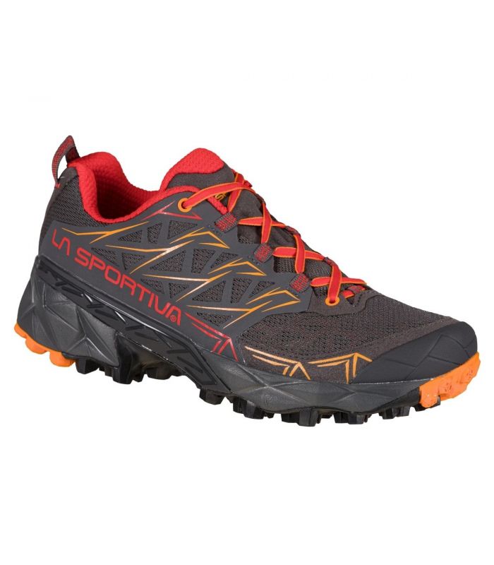 Compra online Zapatillas La Sportiva Akyra Mujer Carbon Cherry en oferta al mejor precio