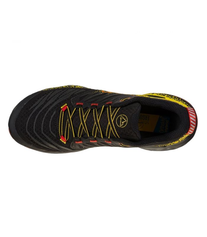 Compra online Zapatillas La Sportiva Akasha II Hombre Black Yellow en oferta al mejor precio