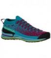 Compra online Zapatillas La Sportiva TX2 Evo Mujer Topaz Red Plum en oferta al mejor precio
