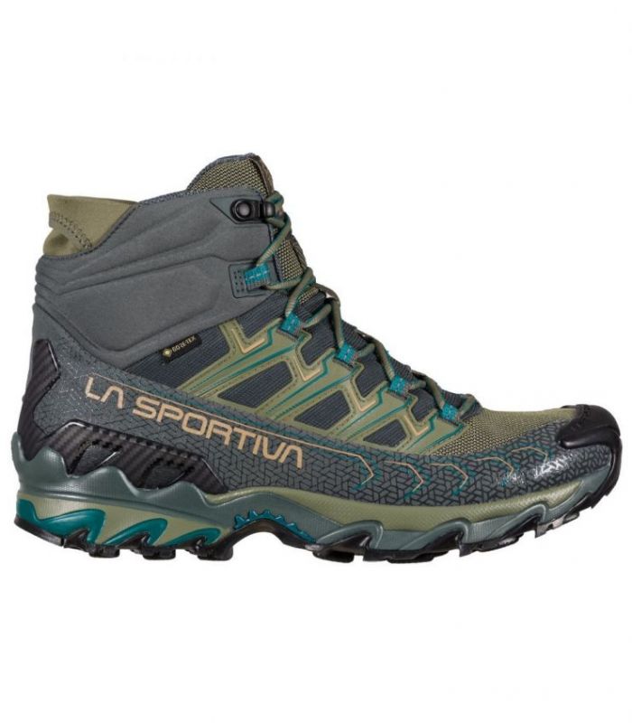 Compra online Botas La Sportiva Ultra Raptor II Mid GTX Hombre Charcoal Lichen en oferta al mejor precio