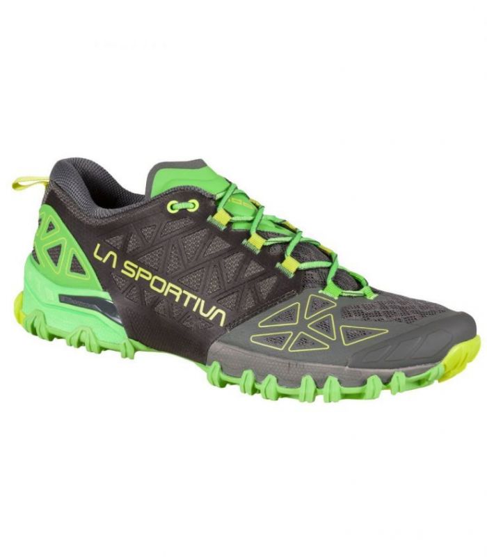Compra online Zapatillas La Sportiva Bushido II Hombre Metal Flash Green en oferta al mejor precio
