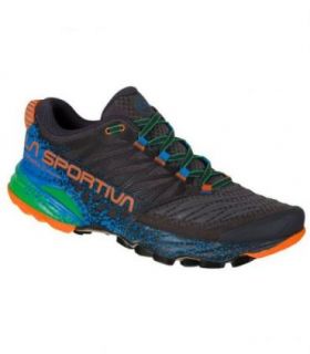 Zapatillas La Sportiva Akasha II Hombre Carbon Flame