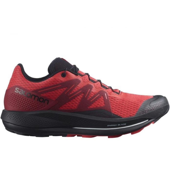 Compra online Zapatillas Salomon Pulsar Trail Hombre Poppy Red Bird Black en oferta al mejor precio