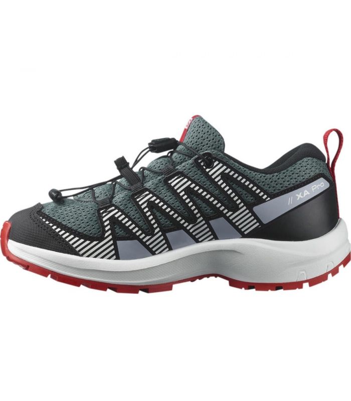 Compra online Zapatillas Salomon Xa Pro V8 J Niños Stormy Weather en oferta al mejor precio