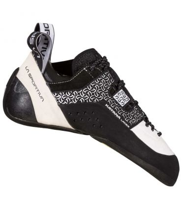 Pies de gato La Sportiva Katana Laces Mujer Blanco Negro