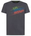Compra online Camiseta La Sportiva Stipe Evo Hombre Carbon Kale en oferta al mejor precio