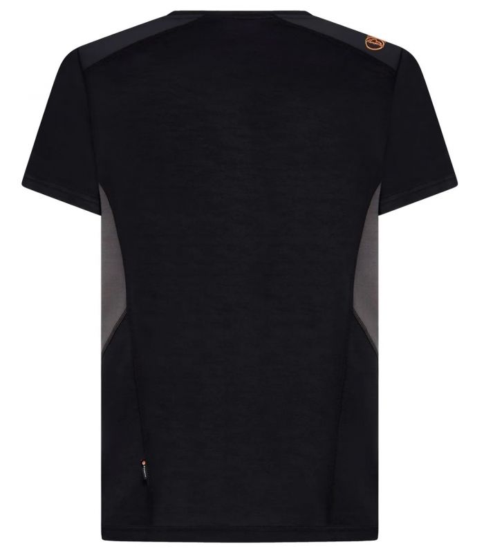 Compra online Camiseta La Sportiva Embrace Hombre Negro Carbon en oferta al mejor precio