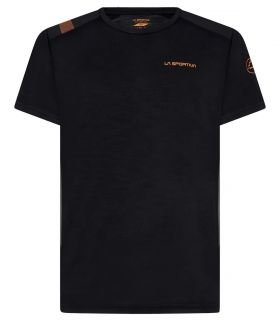 Camiseta La Sportiva Embrace Hombre Negro Carbon