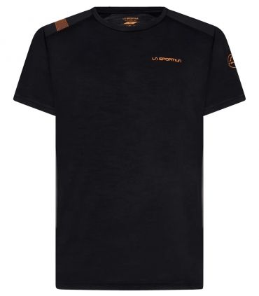 Camiseta La Sportiva Embrace Hombre Negro Carbon