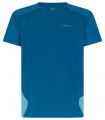 Compra online Camiseta La Sportiva Compass Hombre Blue Topaz en oferta al mejor precio