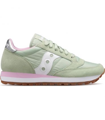 Zapatillas Saucony Jazz Original Mujer Verde Blanco