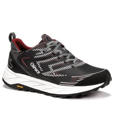 Zapatillas Chiruca Camaguey 05 Gtx Hombre Negro Rojo