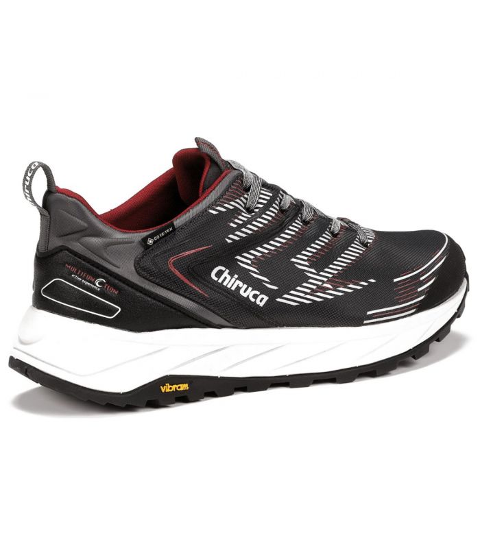 Compra online Zapatillas Chiruca Camaguey 05 Gtx Hombre Negro Rojo en oferta al mejor precio