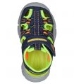 Compra online Sandalias Skechers Relix Valder Niños Navy Lime en oferta al mejor precio