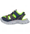 Compra online Sandalias Skechers Relix Valder Niños Navy Lime en oferta al mejor precio