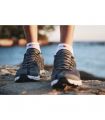 Compra online Calcetines Compressport Pro Racing Socks v4.0 Run Low White Alloy en oferta al mejor precio