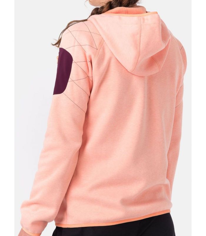 Compra online Sudadera Ternua Merant Hoody Mujer Apricot Blush en oferta al mejor precio