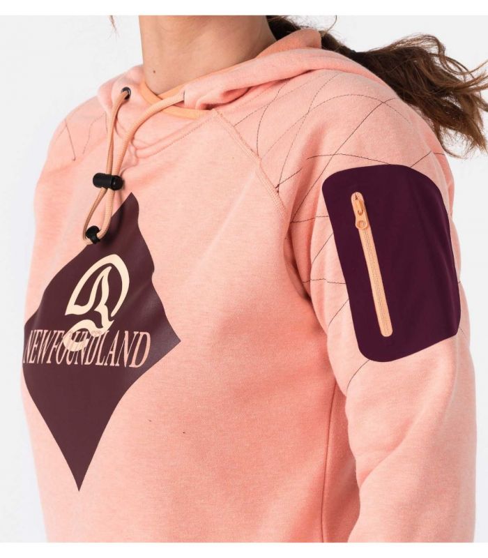 Compra online Sudadera Ternua Merant Hoody Mujer Apricot Blush en oferta al mejor precio