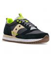 Compra online Zapatillas Saucony Jazz 81 Peak Premium Black Acid Lime en oferta al mejor precio