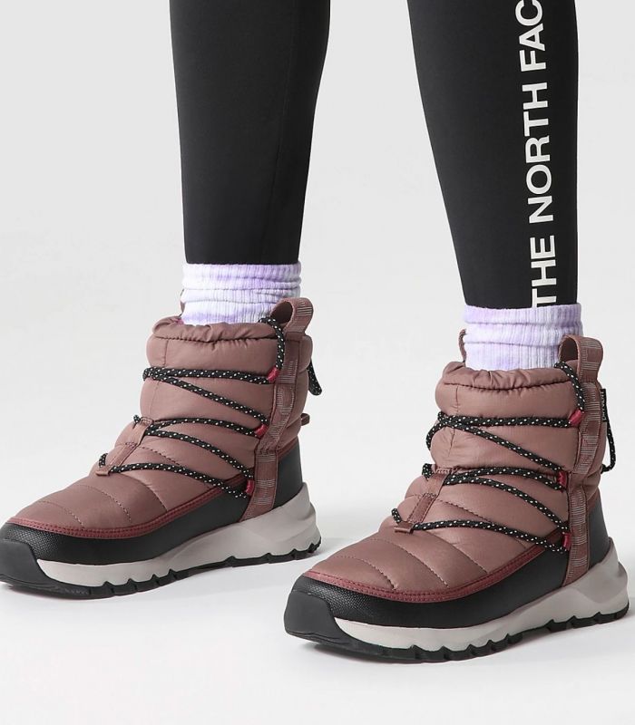Compra online Botas The North Face Thermoball Lace Up Mujer Deep Taupe en oferta al mejor precio