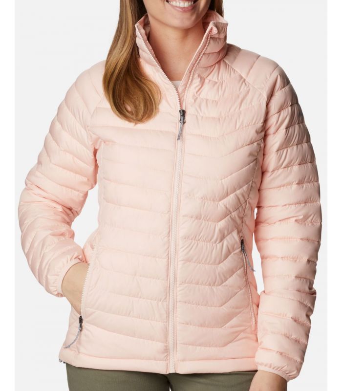 Compra online Chaqueta Columbia Powder Lite Mujer Peach Blos en oferta al mejor precio