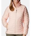 Compra online Chaqueta Columbia Powder Lite Mujer Peach Blos en oferta al mejor precio