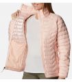 Compra online Chaqueta Columbia Powder Lite Mujer Peach Blos en oferta al mejor precio