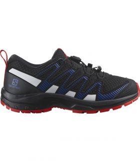 Zapatillas Salomon Xa Pro V8 J Niños Black Lapis Blue