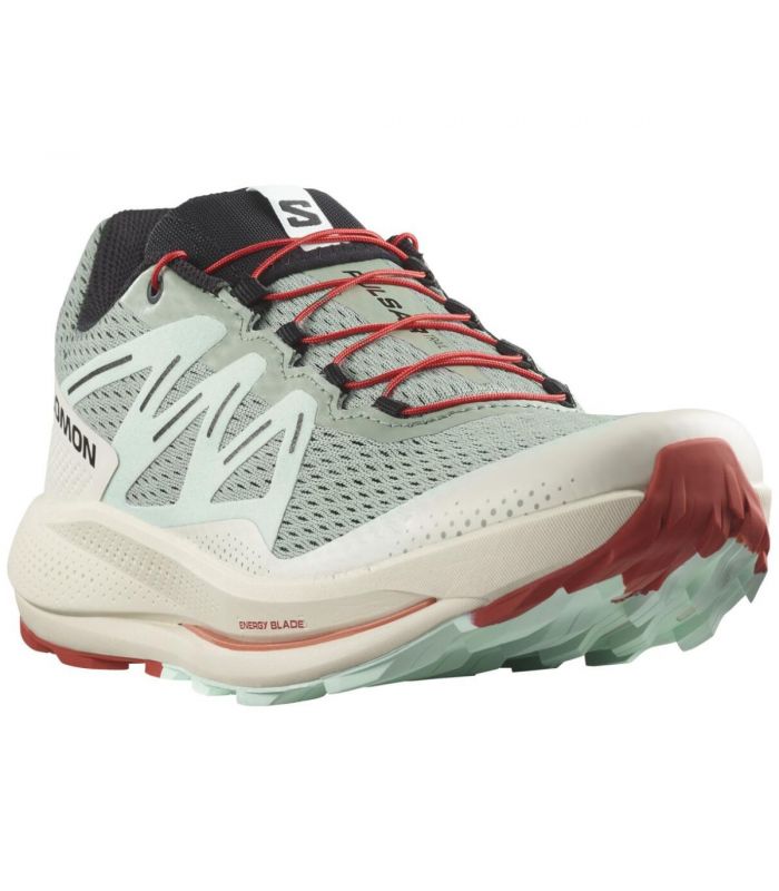 Compra online Zapatillas Salomon Pulsar Trail Hombre Lily Pad Bleached Aqua en oferta al mejor precio