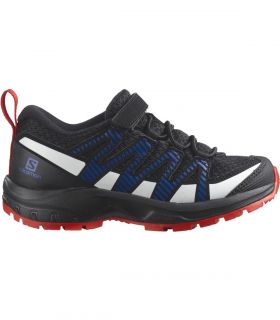 Zapatillas Salomon Xa Pro V8 K Niños Black Lapis Blue