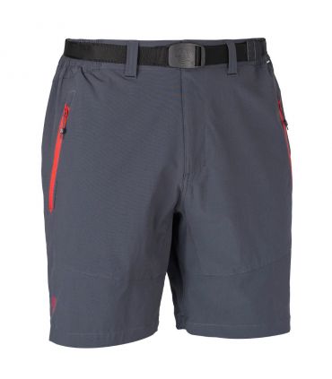 Pantalones cortos Ternua Friz Hombre Whales Grey Red Alert