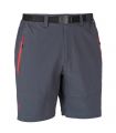 Compra online Pantalones cortos Ternua Friz Hombre Whales Grey Red Alert en oferta al mejor precio