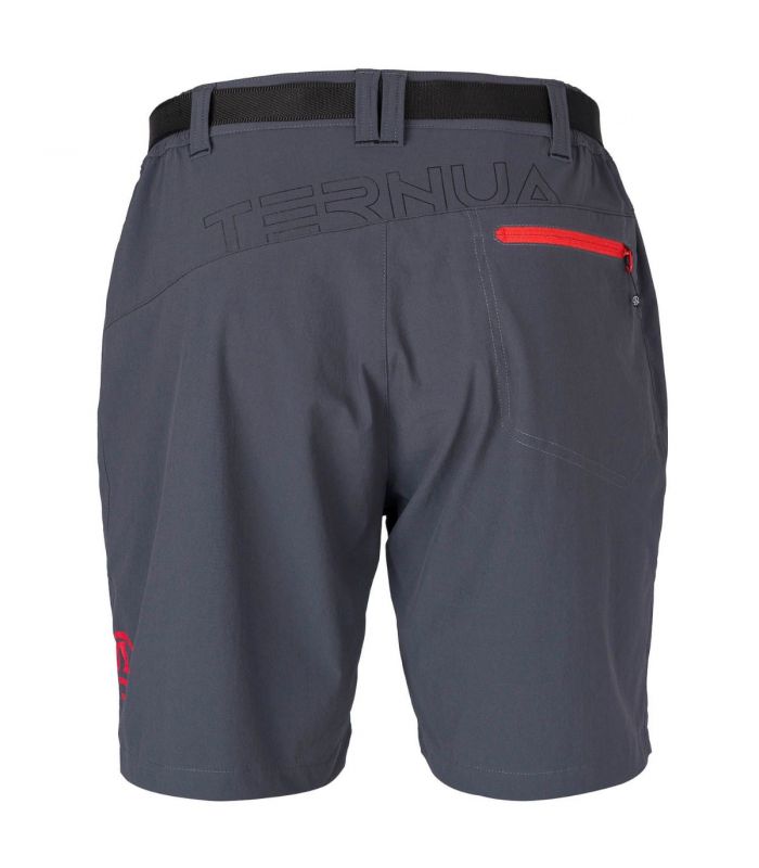 Compra online Pantalones cortos Ternua Friz Hombre Whales Grey Red Alert en oferta al mejor precio
