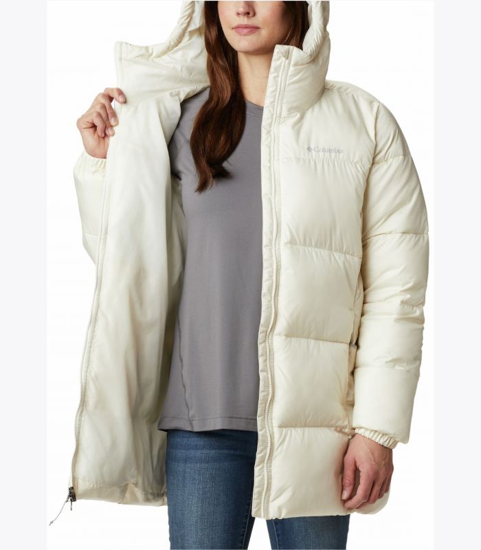 Compra online Chaqueta Columbia Puffect Mid Mujer Chalk en oferta al mejor precio