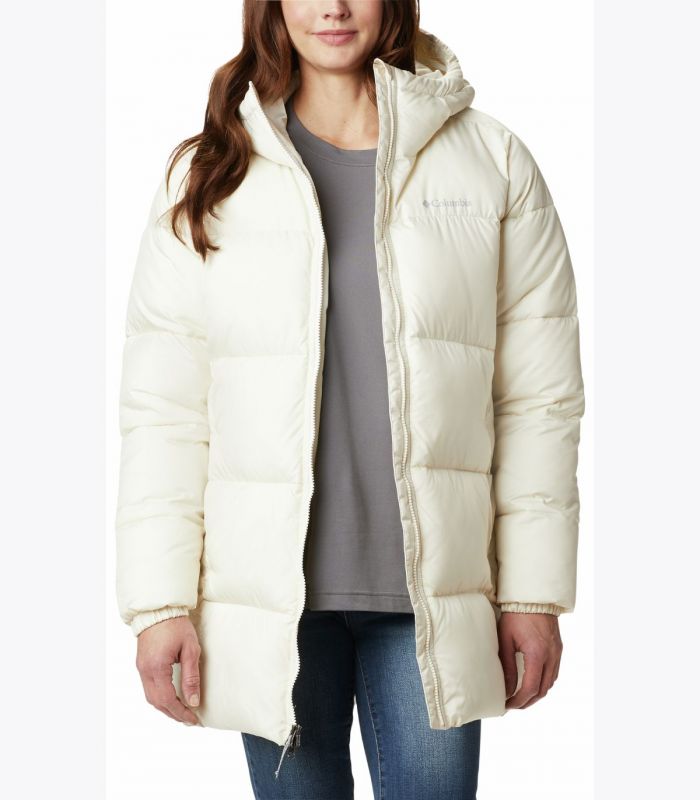 Compra online Chaqueta Columbia Puffect Mid Mujer Chalk en oferta al mejor precio