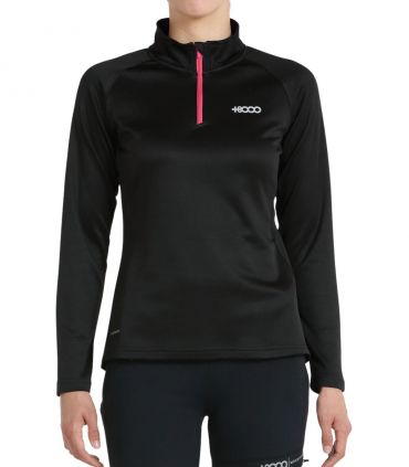 Camiseta +8000 Pagoeta 005 Mujer Negro