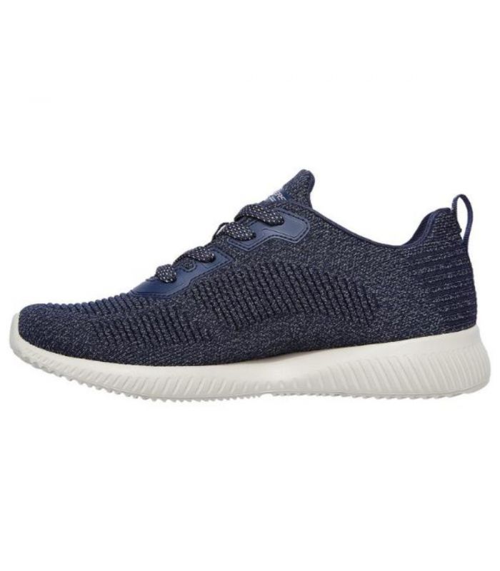 Compra online Zapatillas Skechers Bobs Squad Mujer Navy en oferta al mejor precio
