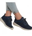 Compra online Zapatillas Skechers Bobs Squad Mujer Navy en oferta al mejor precio