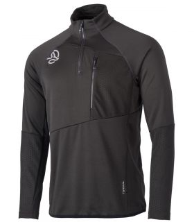 Camiseta Ternua Rakker 2.0 1/2 Zip Hombre Black