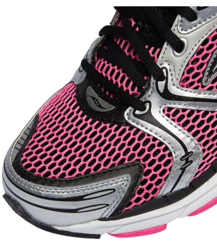 Compra online Zapatillas Saucony Progrid Triumph 4 Pink Silver en oferta al mejor precio