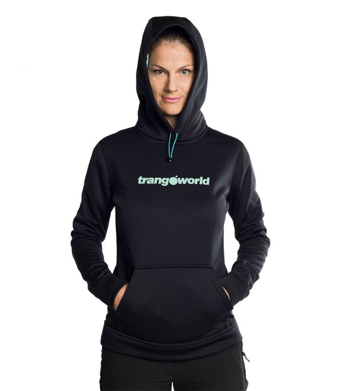 Compra online Sudadera Trangoworld Poppi Mujer Black en oferta al mejor precio