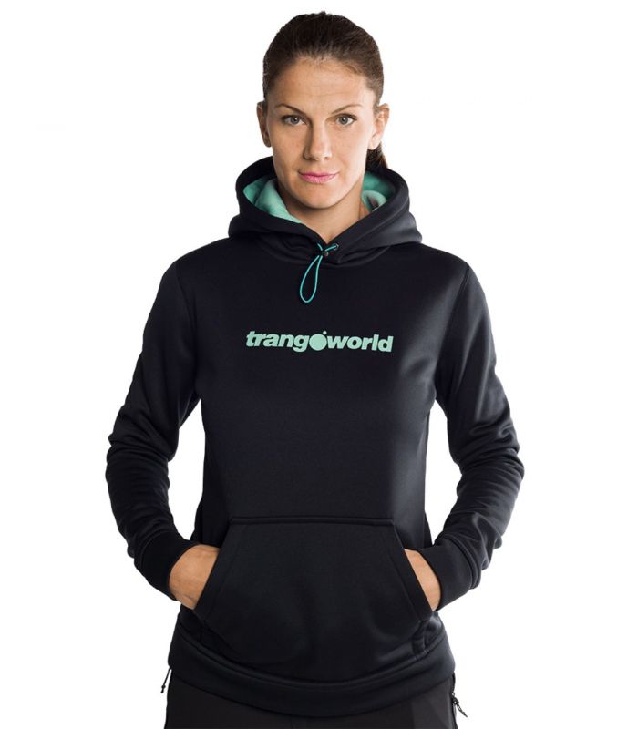 Compra online Sudadera Trangoworld Poppi Mujer Black en oferta al mejor precio