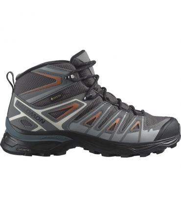 Botas Salomon X Ultra Pioneer Mid Gtx Mujer Magnet