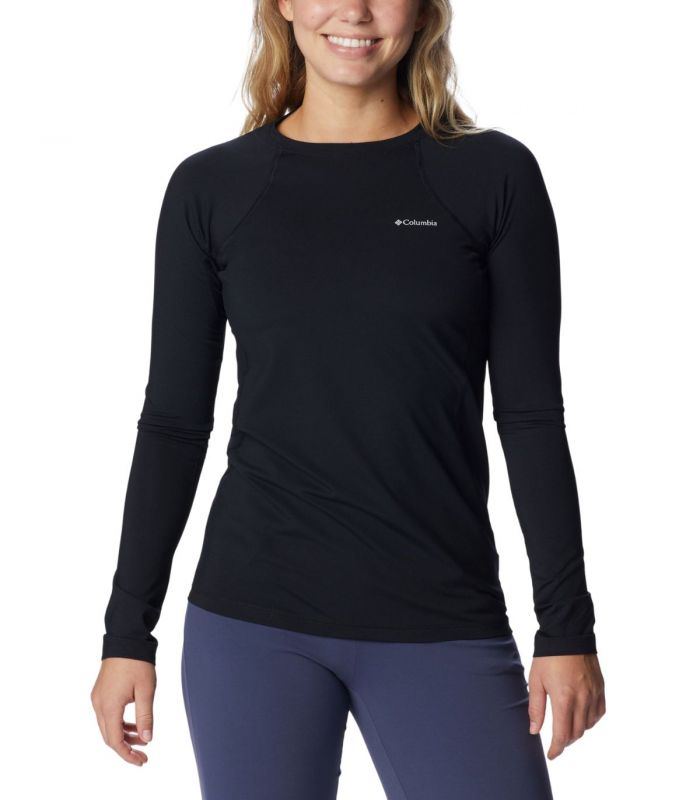 Compra online Camiseta Columbia Midweight Stretch Long Sleeve Top Mujer Black en oferta al mejor precio