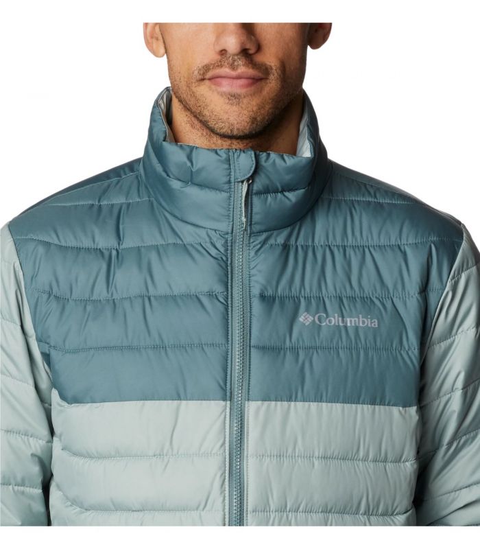 Compra online Chaqueta Columbia Powder Lite Jkt Hombre Niagara Metal en oferta al mejor precio