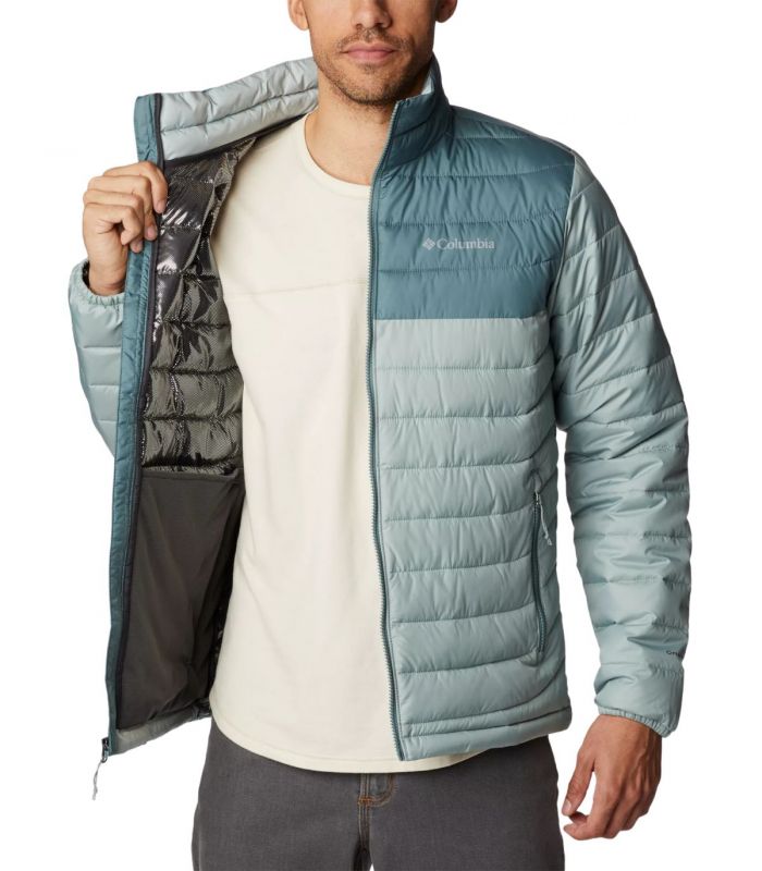 Compra online Chaqueta Columbia Powder Lite Jkt Hombre Niagara Metal en oferta al mejor precio