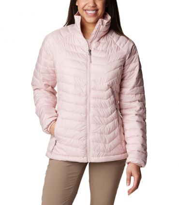 Chaqueta Columbia Powder Lite Mujer Dusty Pink