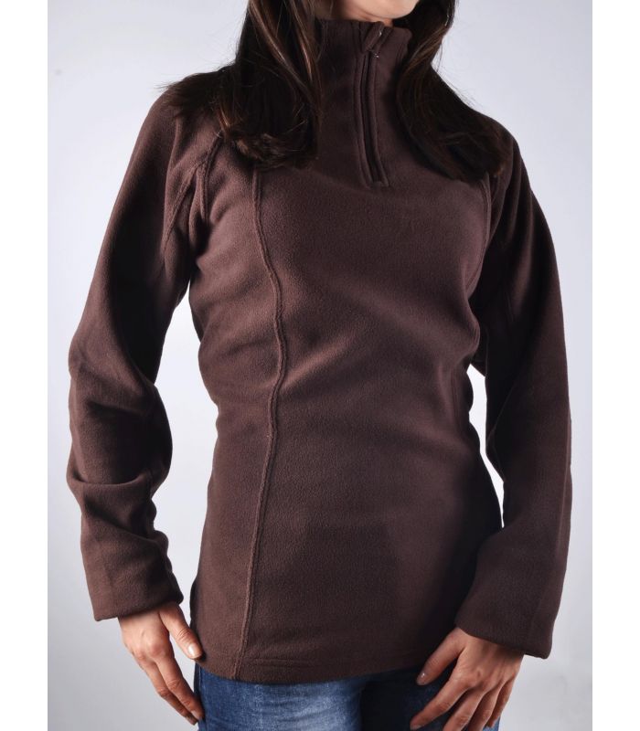 Compra online Forro Polar Izas Ferni Mujer Marron en oferta al mejor precio